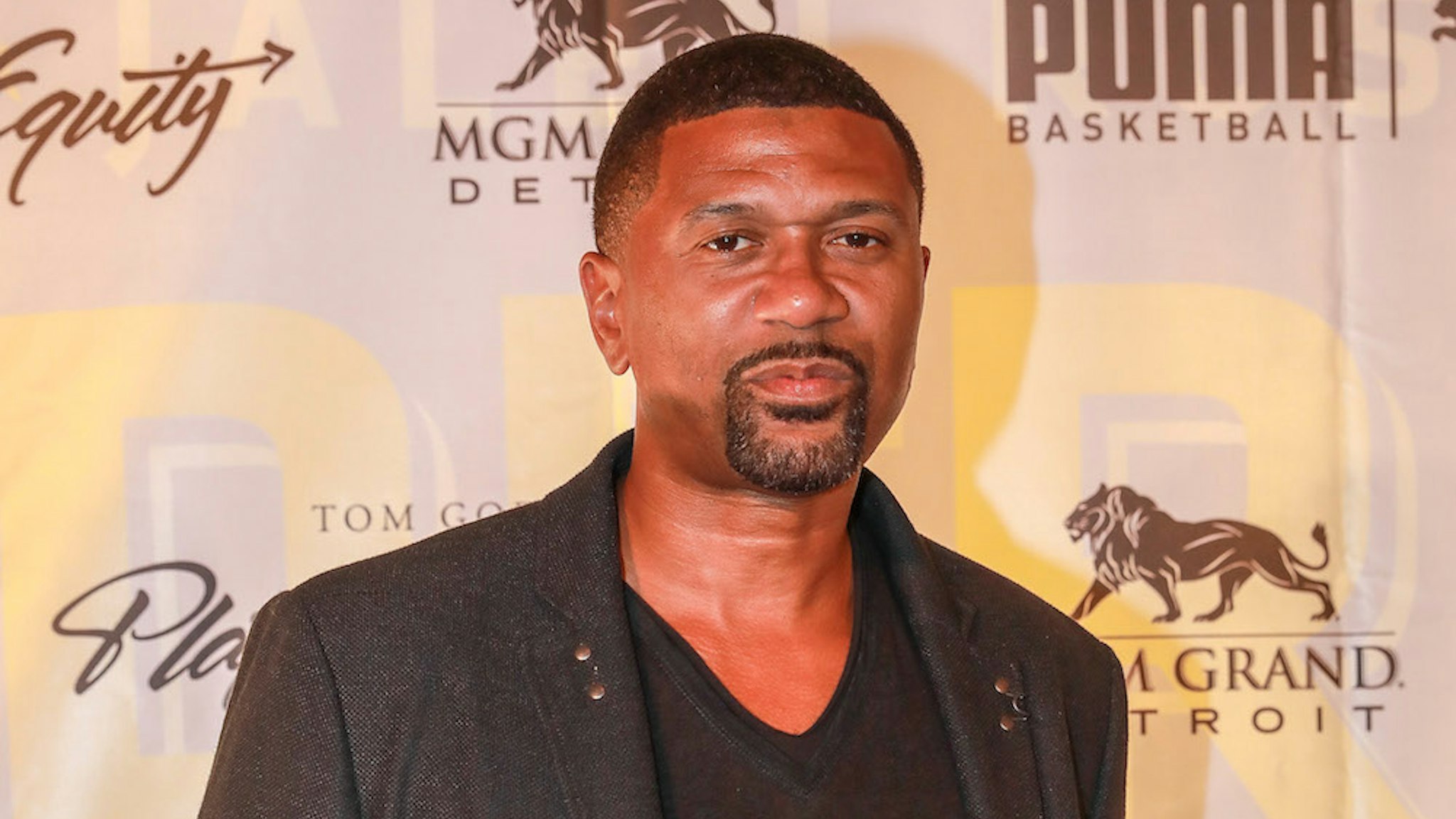 DETROIT, MI - AUGUST 26: American professional basketball player, current sports analyst for ESPN, and cofounder of the Jalen Rose Leadership Academy attends the Jalen Rose Leadership Academy Red Carpet &amp; Gala presented by MGM Grand Detroit at MGM Detroit Grand Ballroom on August 26, 2018 in Detroit, Michigan. (Photo by Scott Legato/Getty Images for Jalen Rose Leadership Academy (PGD Global Event))