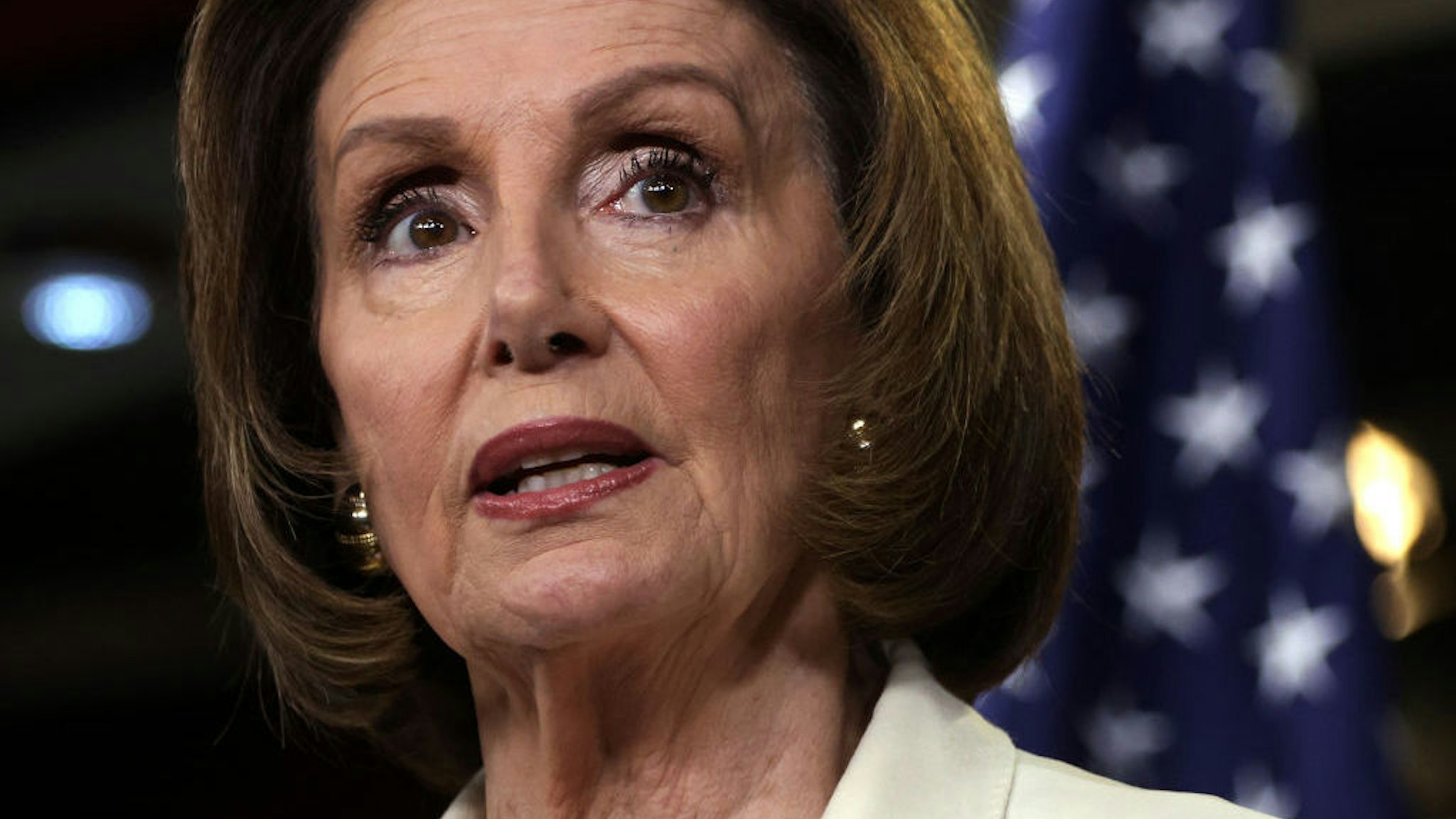 WASHINGTON, DC - JUNE 24: U.S. Speaker of the House Rep. Nancy Pelosi (D-CA) speaks during a weekly news conference at the U.S. Capitol June 24, 2021 in Washington, DC. Speaker Pelosi announced that she is forming a select committee to investigate the January 6, 2021 Capitol riot. (Photo by Alex Wong/Getty Images)
