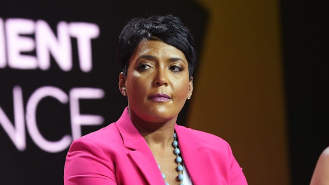 NEW ORLEANS, LA - JULY 07: Mayor of Atlanta Keisha Lance Bottoms speaks onstage during the 2018 Essence Festival presented by Coca-Cola at Ernest N. Morial Convention Center on July 7, 2018 in New Orleans, Louisiana. (Photo by