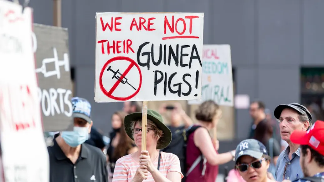 Foo Fighters Pack MSG As Protesters Gather Outside Over Rule That Only Vaccinated People Could Attend