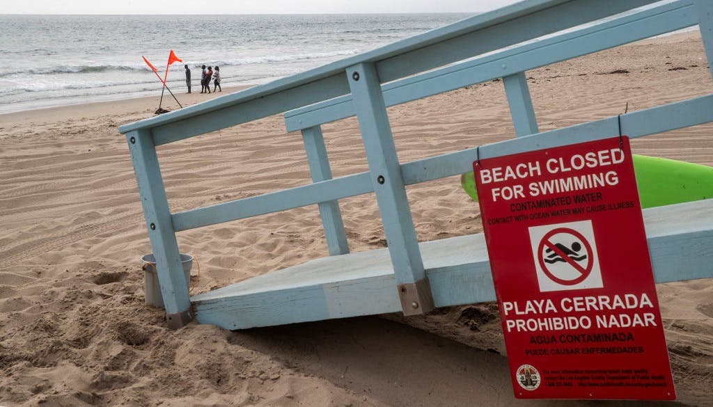 Trump Demands Mexico Stop Flow Of Raw Sewage Into The U.S.