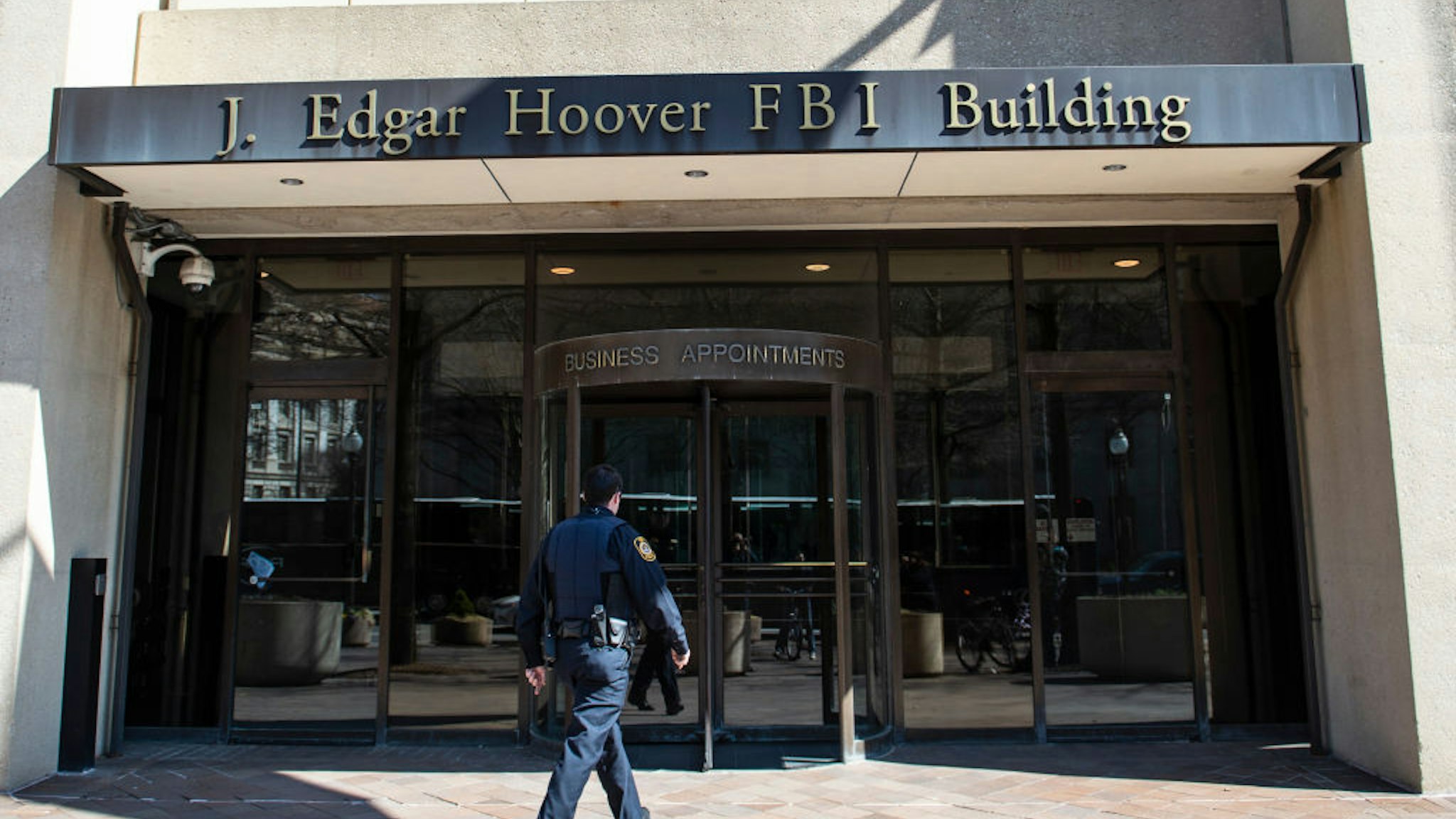 The J. Edgar Hoover Building of the Federal Bureau of Investigation (FBI) is seen on April 03, 2019 in Washington, DC.