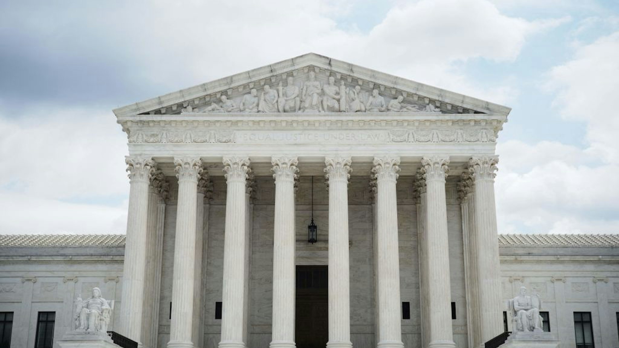 The US Supreme Court is seen in Washington, DC on July 1, 2021.