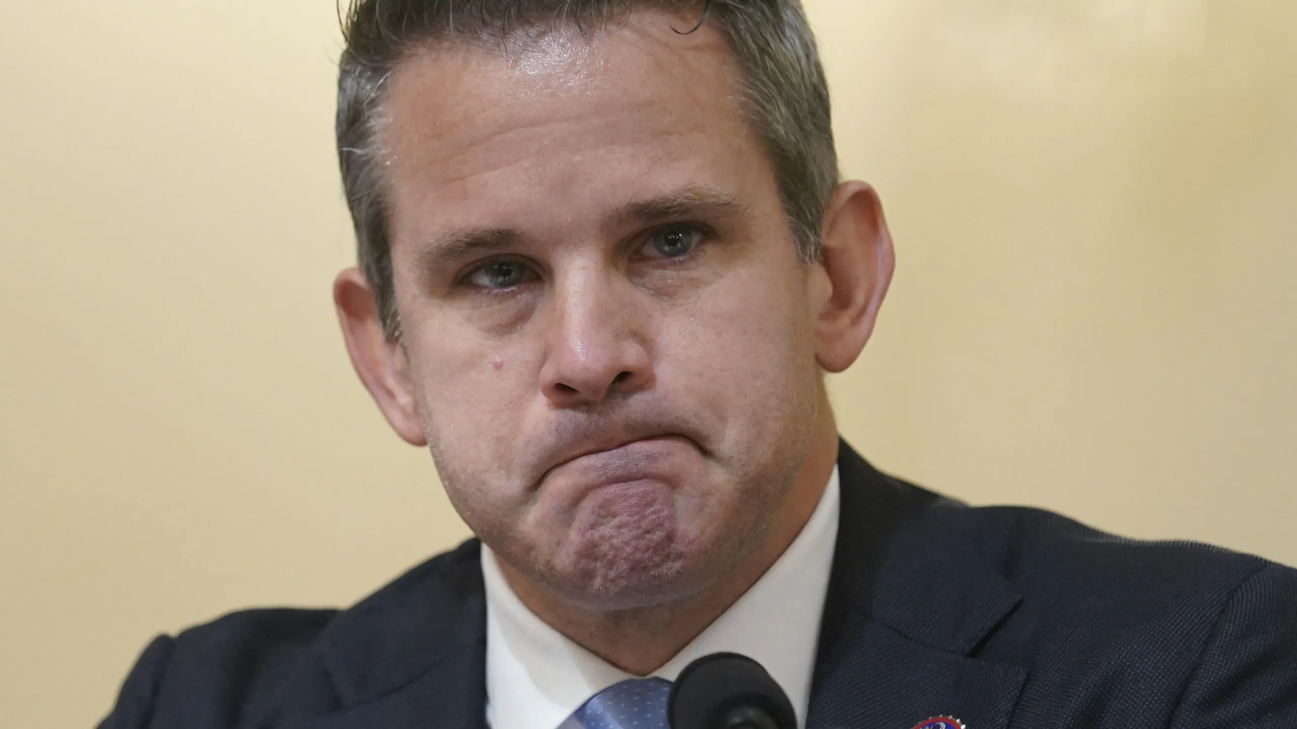 Adam Kinzinger Falls For Shoddy Photoshopped ‘Ghost Of Kyiv’ Hoax, Gets Mocked