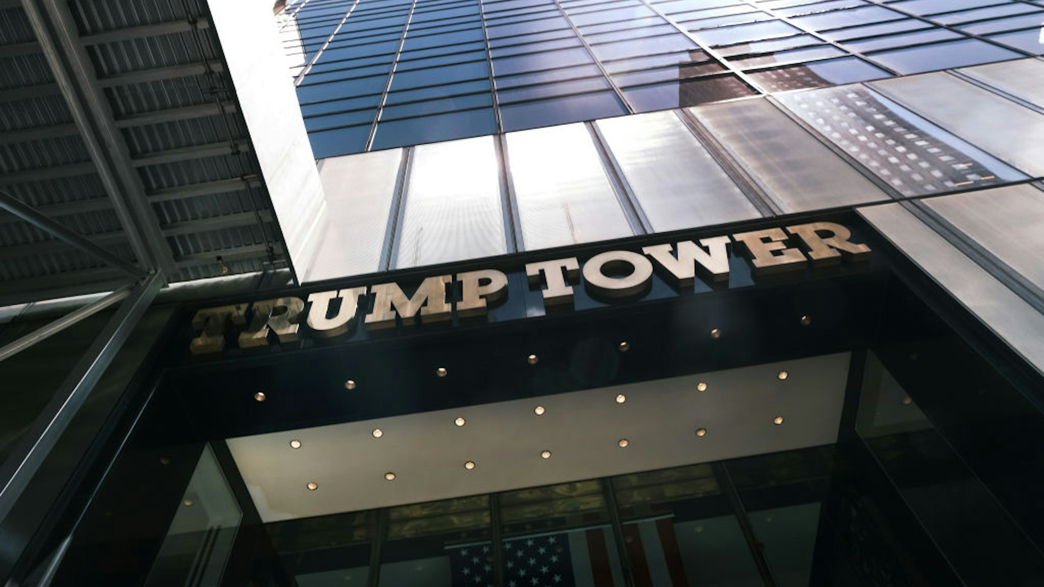 NEW YORK, NEW YORK - JUNE 30: Trump Tower, home to the Trump Organization, stands along Fifth Avenue on June 30, 2021 in New York City. According to reports, federal prosecutors with the Manhattan district attorney's office are expected to charge the Trump Organization, and its CFO Allen Weisselberg, with tax-related crimes as soon as Thursday. (Photo by Spencer Platt/Getty Images)