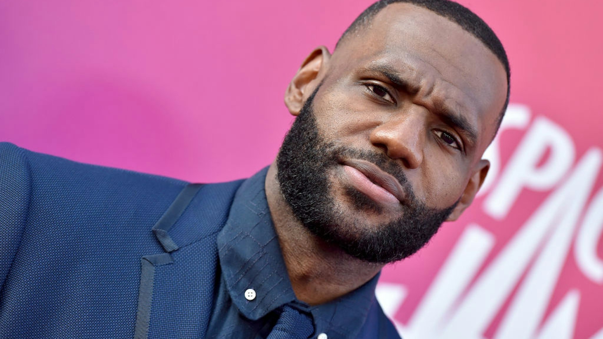 LeBron James attends the Premiere of Warner Bros "Space Jam: A New Legacy" at Regal LA Live on July 12, 2021 in Los Angeles, California.