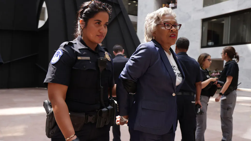 Congressional Black Caucus Chair Arrested For Protesting On Capitol Hill