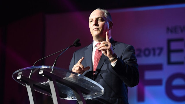 Governor John Bel Edwards speaks onstage at the 2017 ESSENCE Festival presented by Coca-Cola at Ernest N. Morial Convention Center on June 30, 2017 in New Orleans, Louisiana.