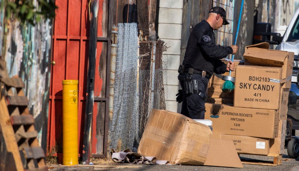 Investigators Say Some Illegal Fireworks Smuggled Into California Are