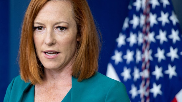 White House Press Secretary Jen Psaki holds the daily press briefing in the Brady Press Briefing Room of the White House in Washington, DC, July 6, 2021. (Photo by SAUL LOEB / AFP) (Photo by SAUL LOEB/AFP via Getty Images)