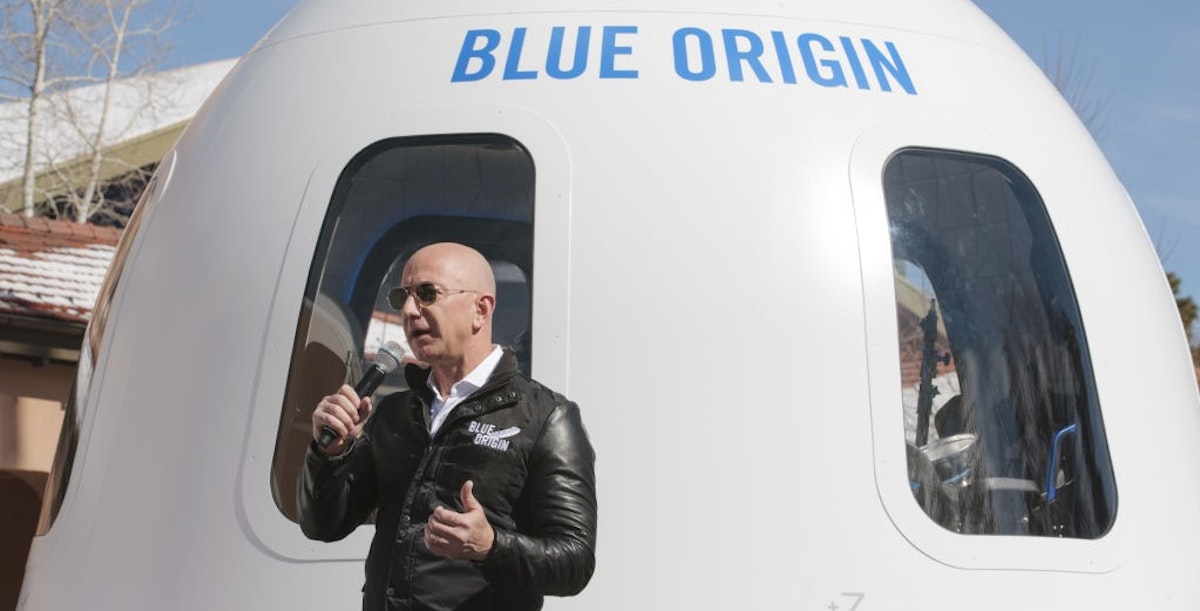 Billionaire Bezos And Crew Prepare for Blue Origin Rocket Launch Into Space  | The Daily Wire