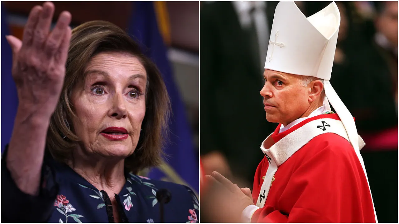 ‘Epitome Of Hypocrisy’: Pelosi’s Archbishop Blasts Her For Citing ‘Devout Catholic’ Faith While Defending Abortion