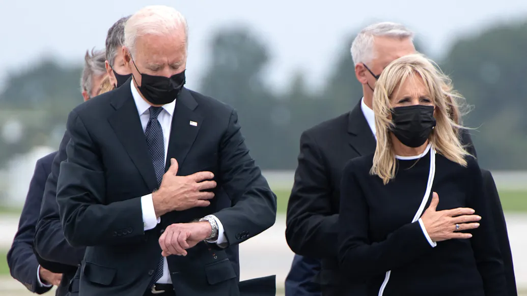 Gold Star Fathers Blast Biden For Looking At Watch During Dignified Transfer: ‘Most Disrespectful Thing’