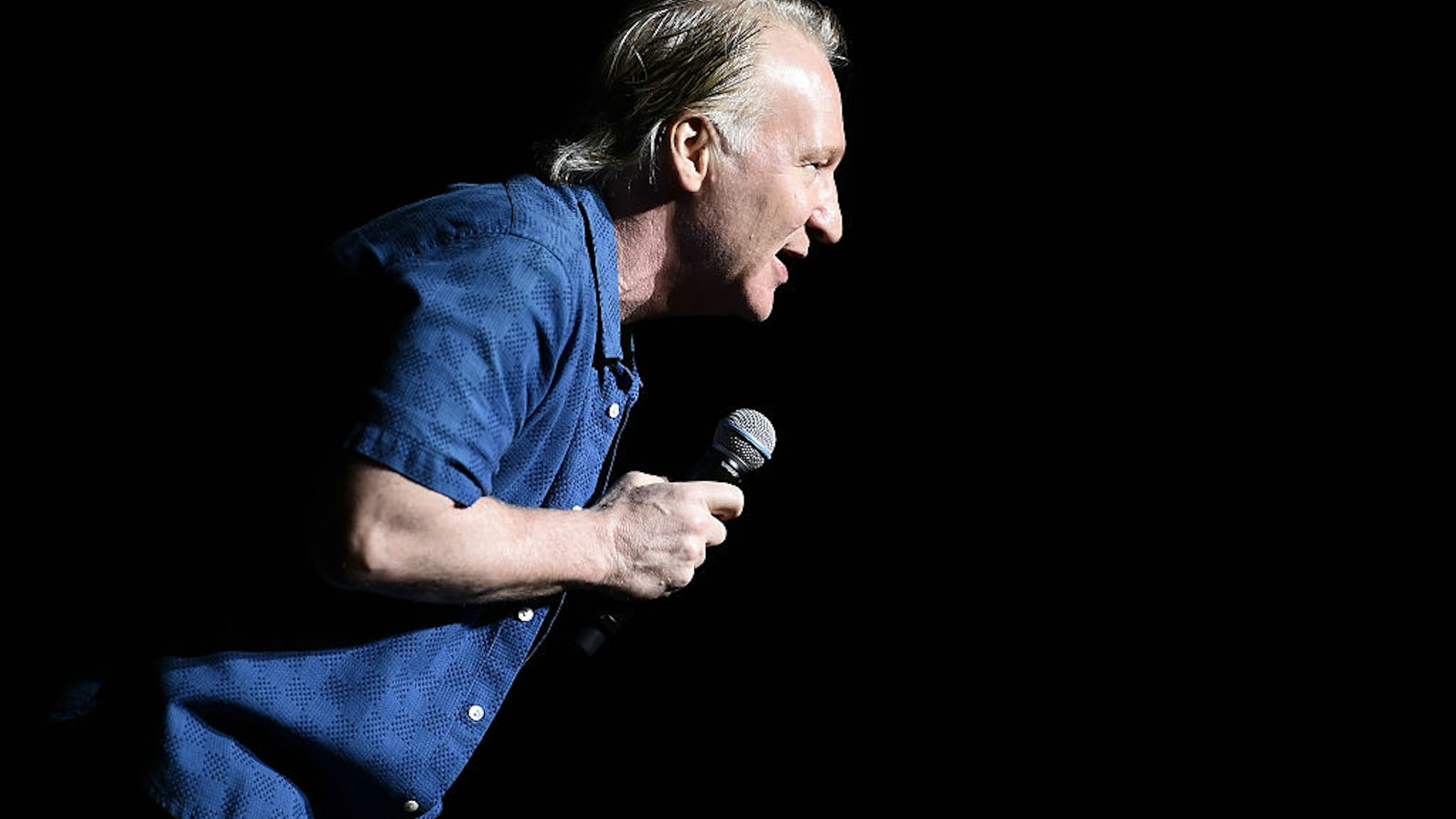 NEW YORK, NY - NOVEMBER 05: Bill Maher Performs During New York Comedy Festival at The Theater at Madison Square Garden on November 5, 2016 in New York City.