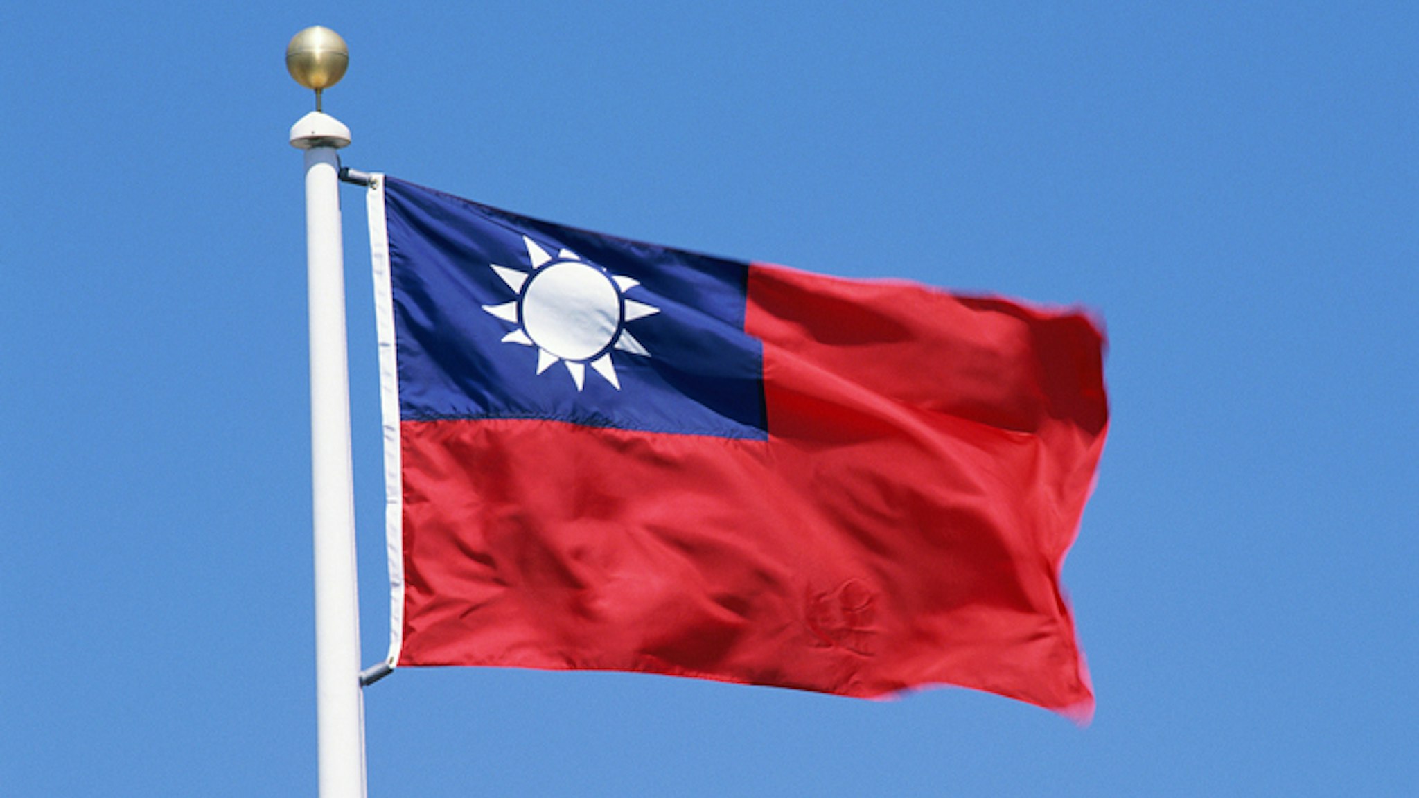 Flag of Taiwan - stock photo Stockbyte via Getty Images