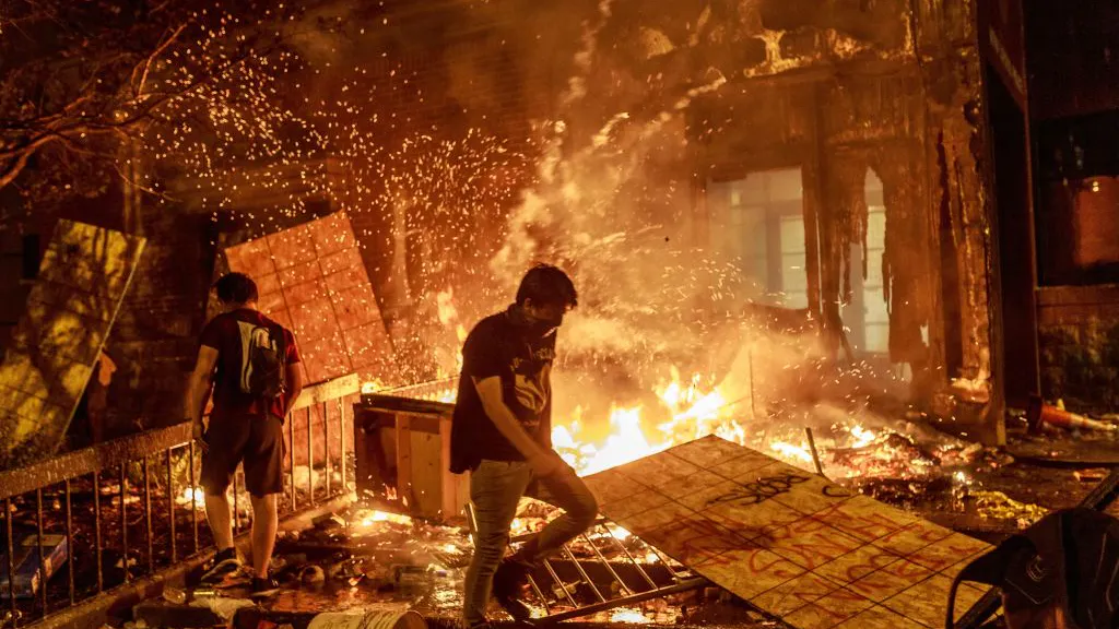 ‘An Act Of Pure Righteousness’: Minnesota Dem Official Defends George Floyd Rioters Burning Police Precinct