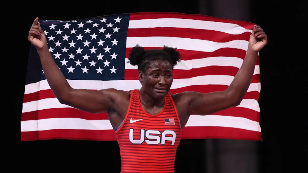 ‘I Love Representing The U.S.’: American Wrestler Gives Patriotic Victory Speech After Winning Gold Medal