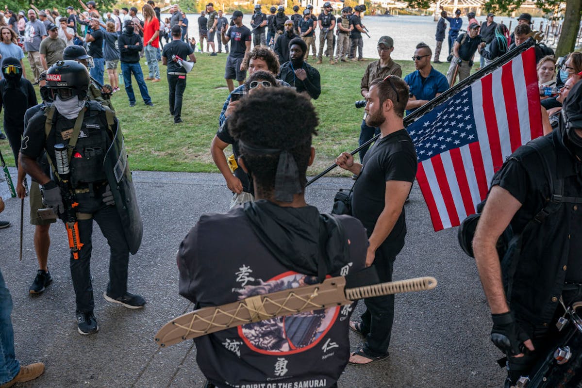 ‘Where’s Your God Now?’: Police Stand By While Portland Antifa Assaults Christian Worshippers, Maces Pastor