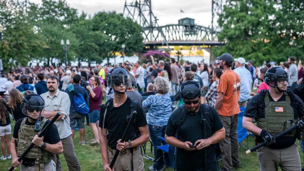 ‘Brownshirts Of Biden And Fauci’: Pastor Maced At Portland Prayer Rally Alleges Police Complicit In Antifa Ambush