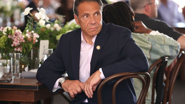 NEW YORK, NEW YORK - JUNE 09: Governor of New York Andrew Cuomo attends the Tribeca Festival Welcome Lunch during the 2021 Tribeca Festival at Pier 76 on June 09, 2021 in New York City. (Photo by Cindy Ord/Getty Images for Tribeca Festival)