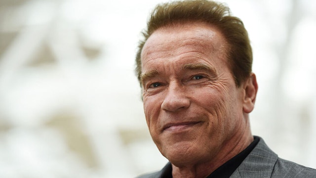 LONDON, ENGLAND - JUNE 17: Arnold Schwarzenegger attends the Fan Footage Event of 'Terminator Genisys' at Vue Westfield on June 17, 2015 in London, England.