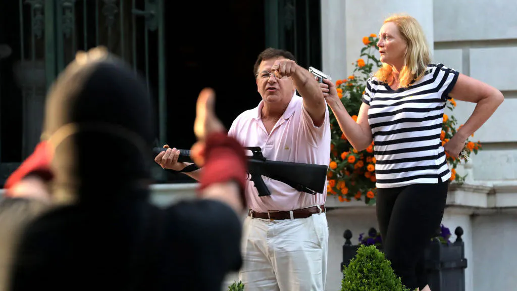 Missouri Governor Pardons McCloskeys Of Crimes Related To Standoff With BLM Protesters