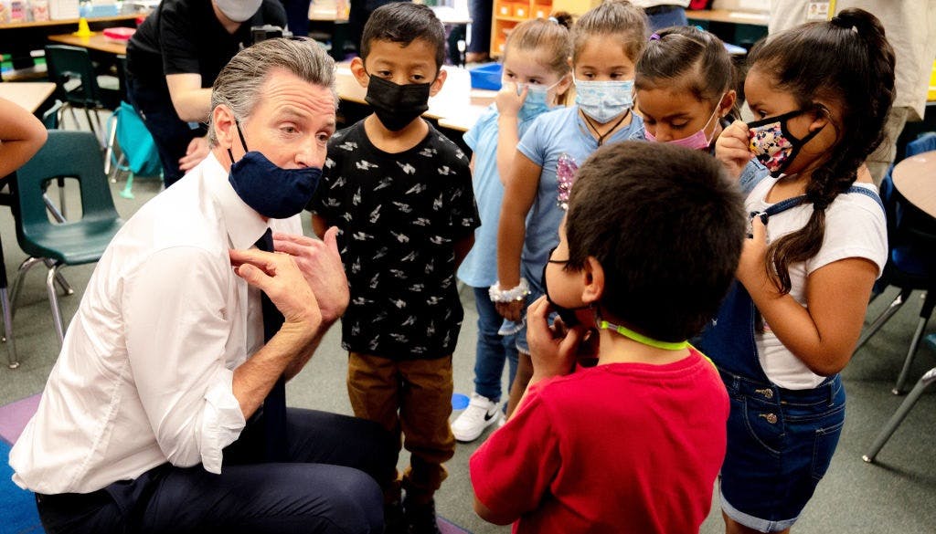 Newsom Announces Mandate Requiring 320,000 CA Teachers And School