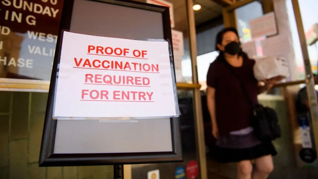 San Francisco Becomes First Major U.S. City To Require Proof Of Full Vax To Enter Some Indoor Businesses