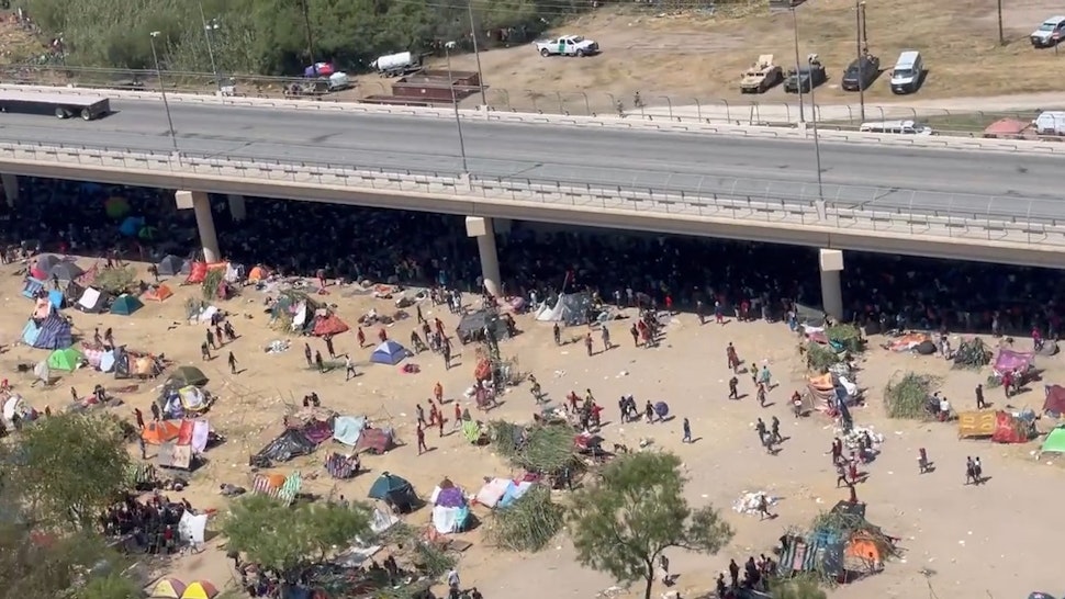 DHS Secretary To Confront Crisis On Texas Border; Biden Admin Will Deny Entry To Haitian Migrants