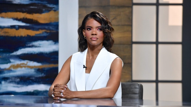 Candace Owens is seen on set of "Candace" on June 25, 2021 in Nashville, Tennessee.
