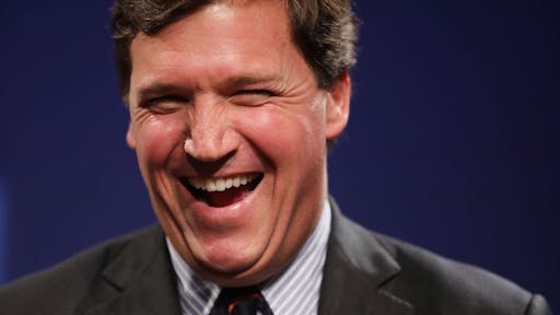 Fox News Host Tucker Carlson Appears At National Review Ideas Summit Fox News host Tucker Carlson discusses 'Populism and the Right' during the National Review Institute's Ideas Summit at the Mandarin Oriental Hotel March 29, 2019 in Washington, DC.