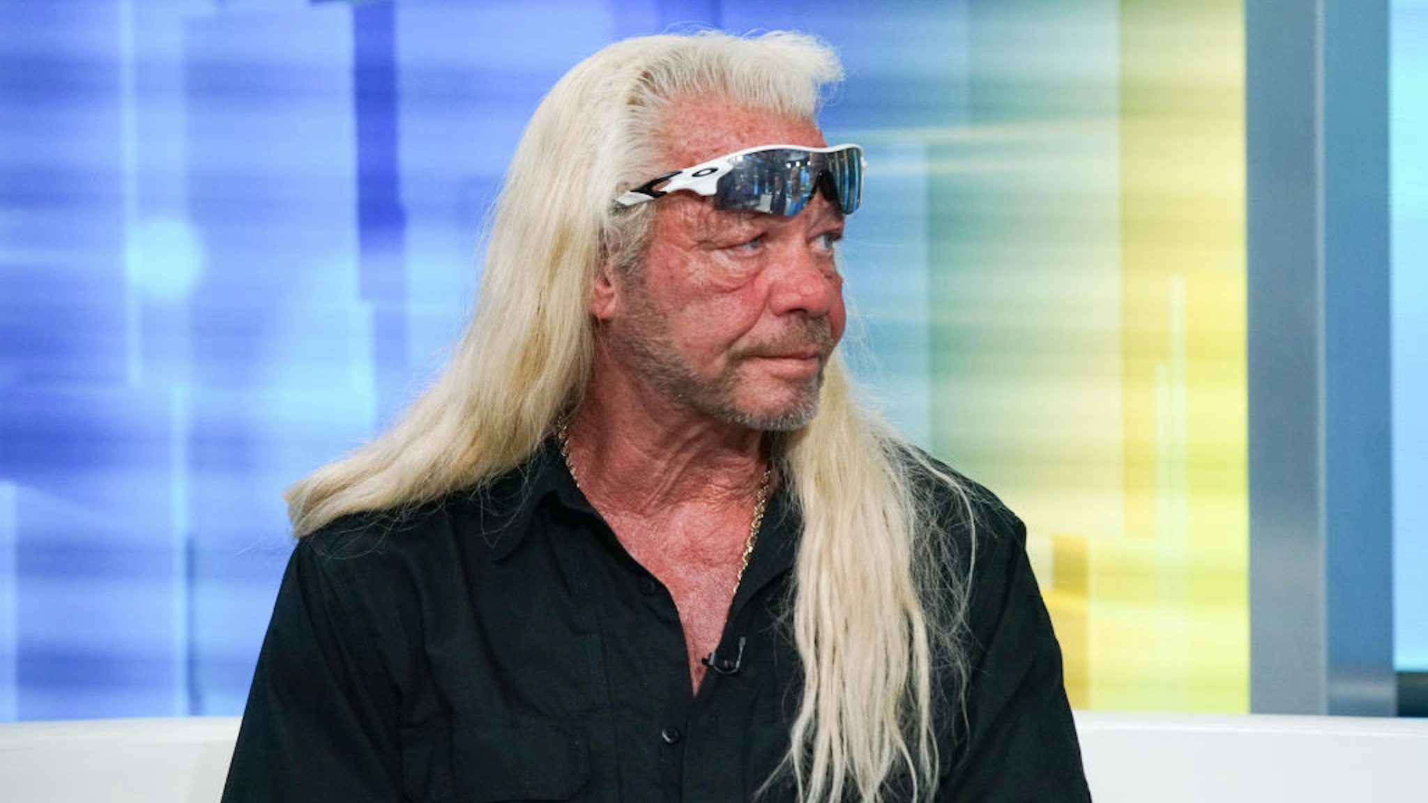 TV personality Duane Chapman aka Dog the Bounty Hunter visits "FOX & Friends" at FOX Studios on August 28, 2019 in New York City.