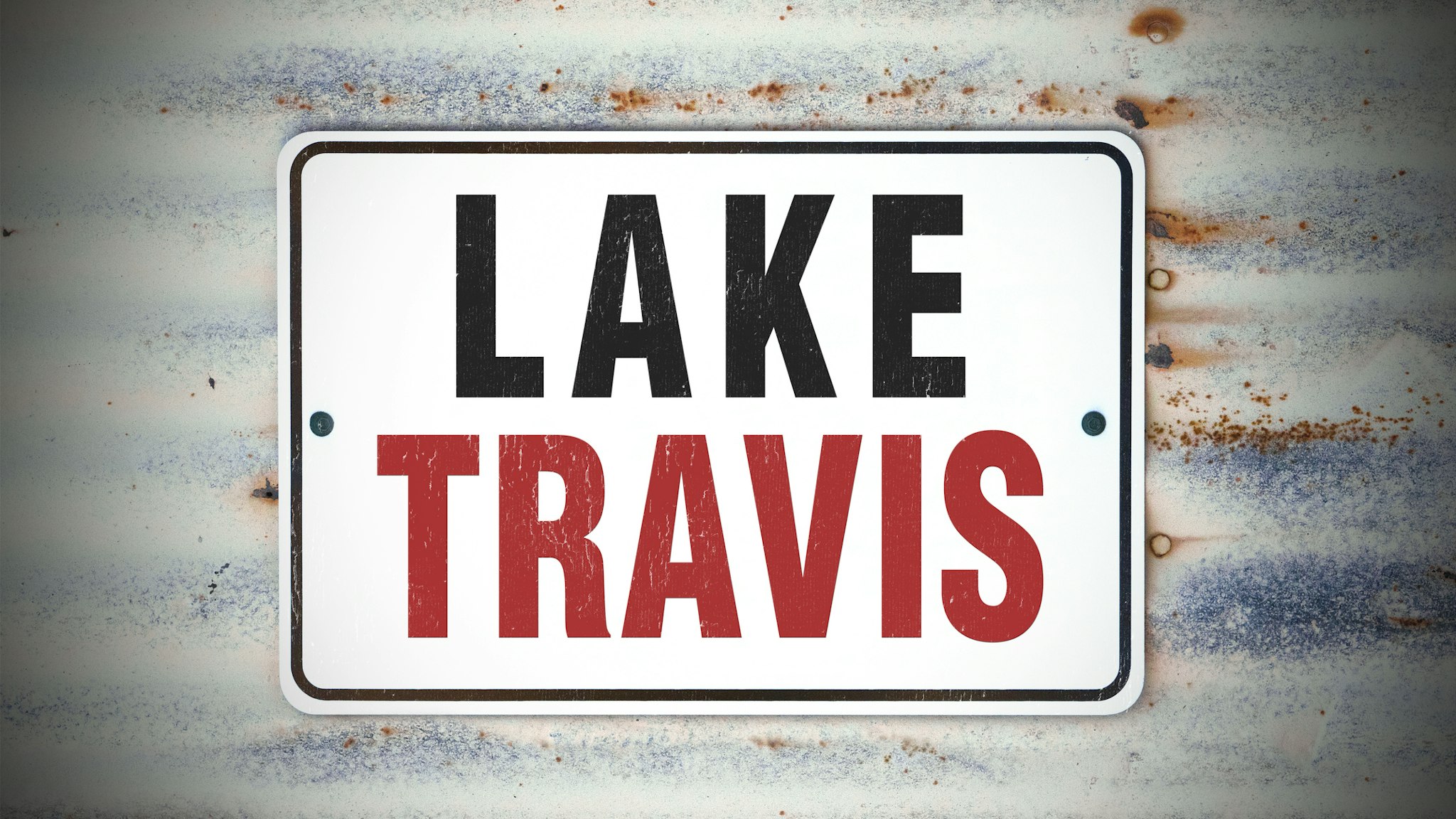 Lake Travis Sign