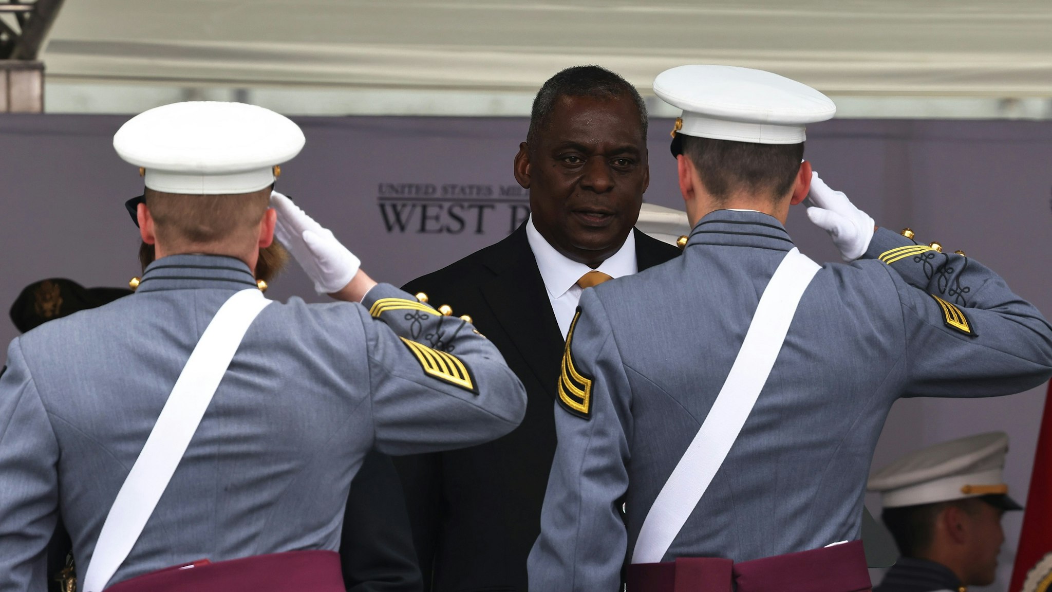 DOD Secretary Lloyd Austin Presides Over West Point Commencement Ceremony