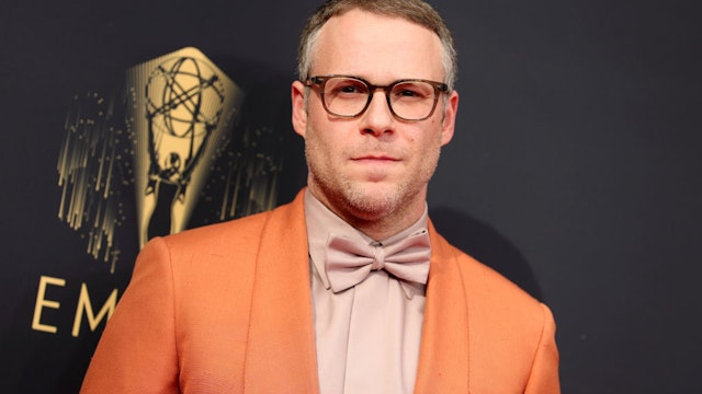 Seth Rogen attends the 73rd Primetime Emmy Awards at L.A. LIVE on September 19, 2021 in Los Angeles, California.