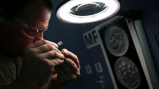 Coin Production At The Denver Mint US Mint