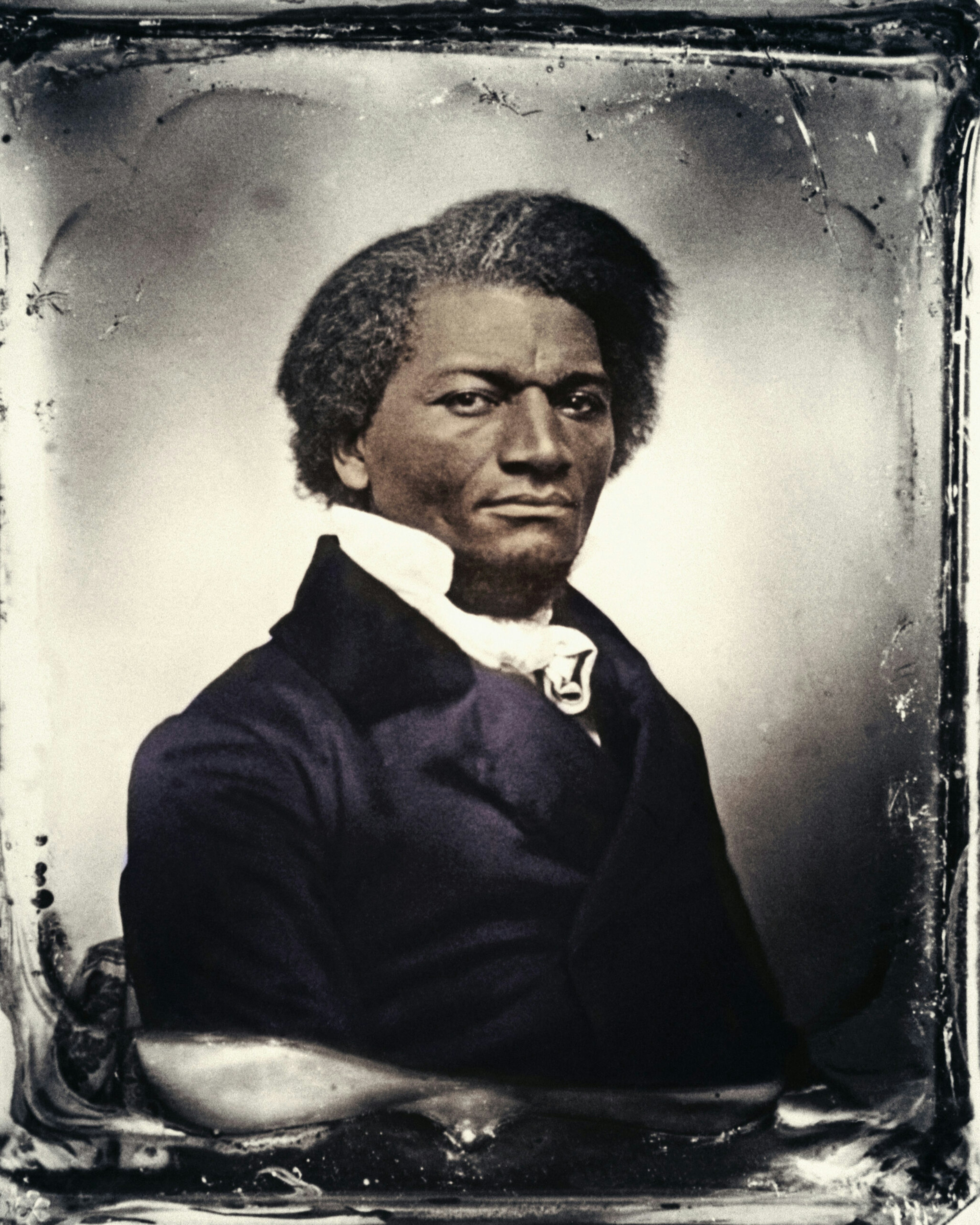Born into slavery, American writer and abolitionist Frederick Douglass (1817-1895) bought his freedom with income earned from lecturing abroad after the publication of his autobiography, Narrative of the Life of Frederick Douglass.