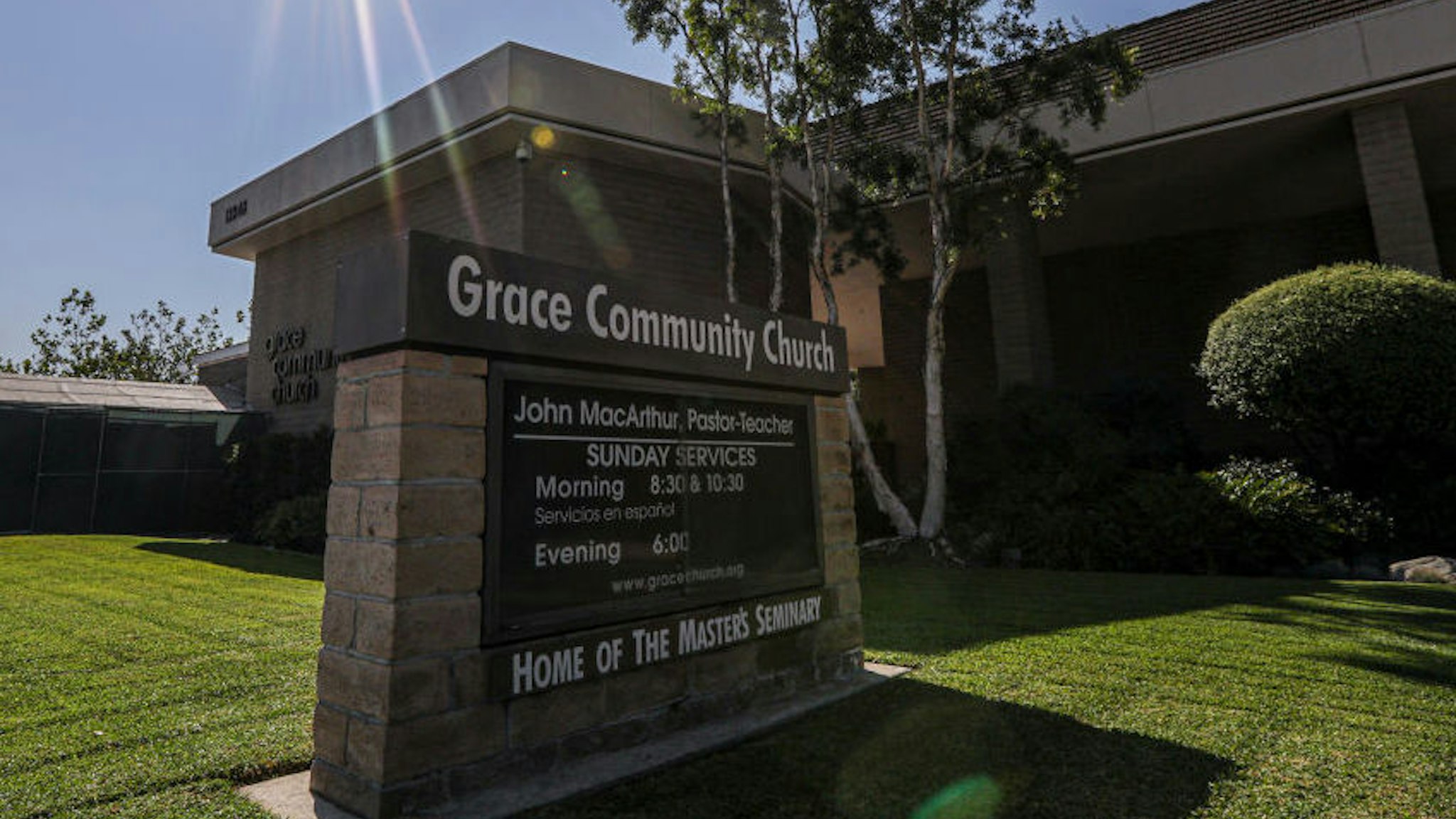 SUN VALLEY, CA - SEPTEMBER 04: Grace Community Church Grace Community Church on Friday, Sept. 4, 2020 in Sun Valley, CA.