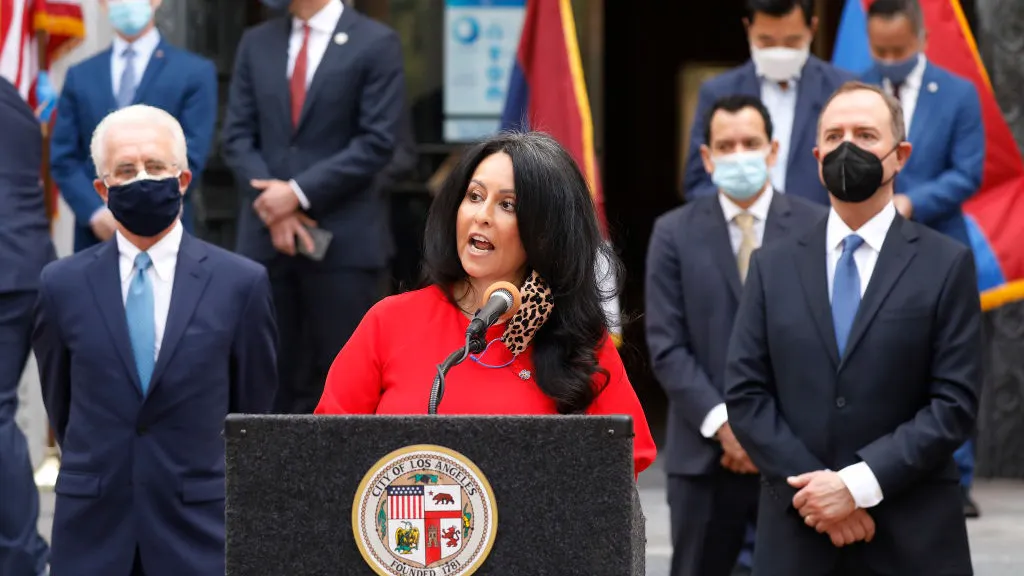 Demonstrators Show Up At Home Of Powerful L.A. Dem After She Introduces Motion That Would Restrict Tactic
