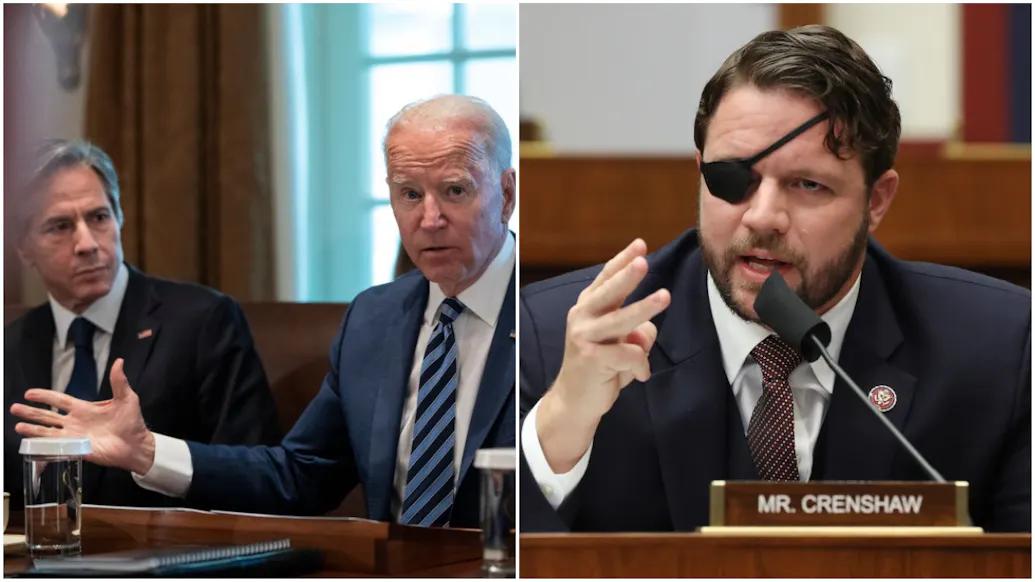Crenshaw Blasts Biden, Blinken: ‘Americans Behind Enemy Lines …’ All They ‘Have To Do Is Make A Few Phone Calls’