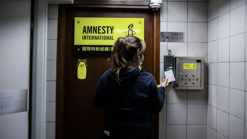 Amnesty International To Close Its Hong Kong Offices, Citing New National Security Law