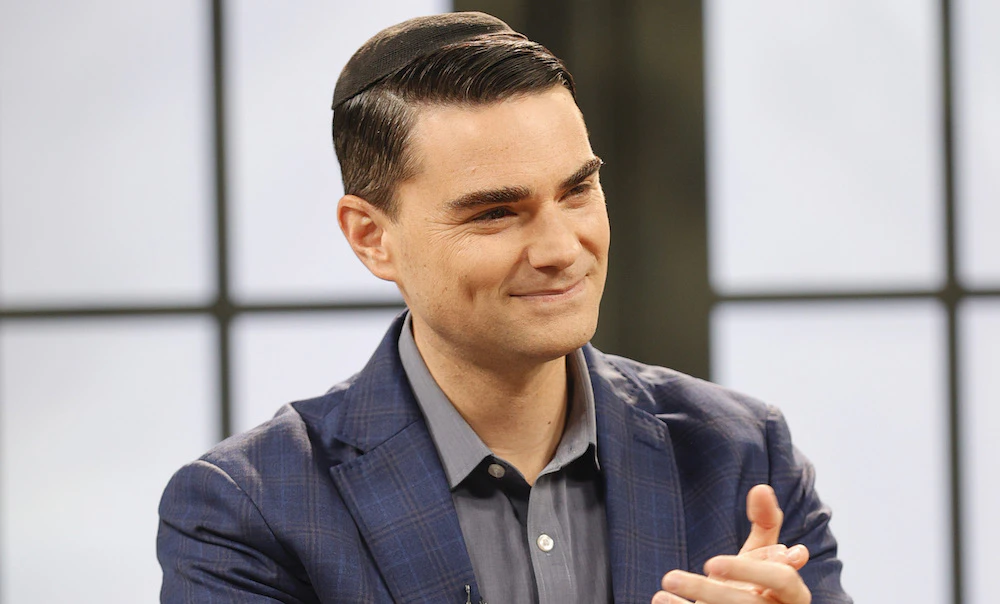 NASHVILLE, TENNESSEE - MARCH 17: American commentator Ben Shapiro is seen on set during a taping of "Candace" on March 17, 2021 in Nashville, Tennessee. The show will air on Friday, March 19, 2021. (Photo by Jason Kempin/Getty Images)