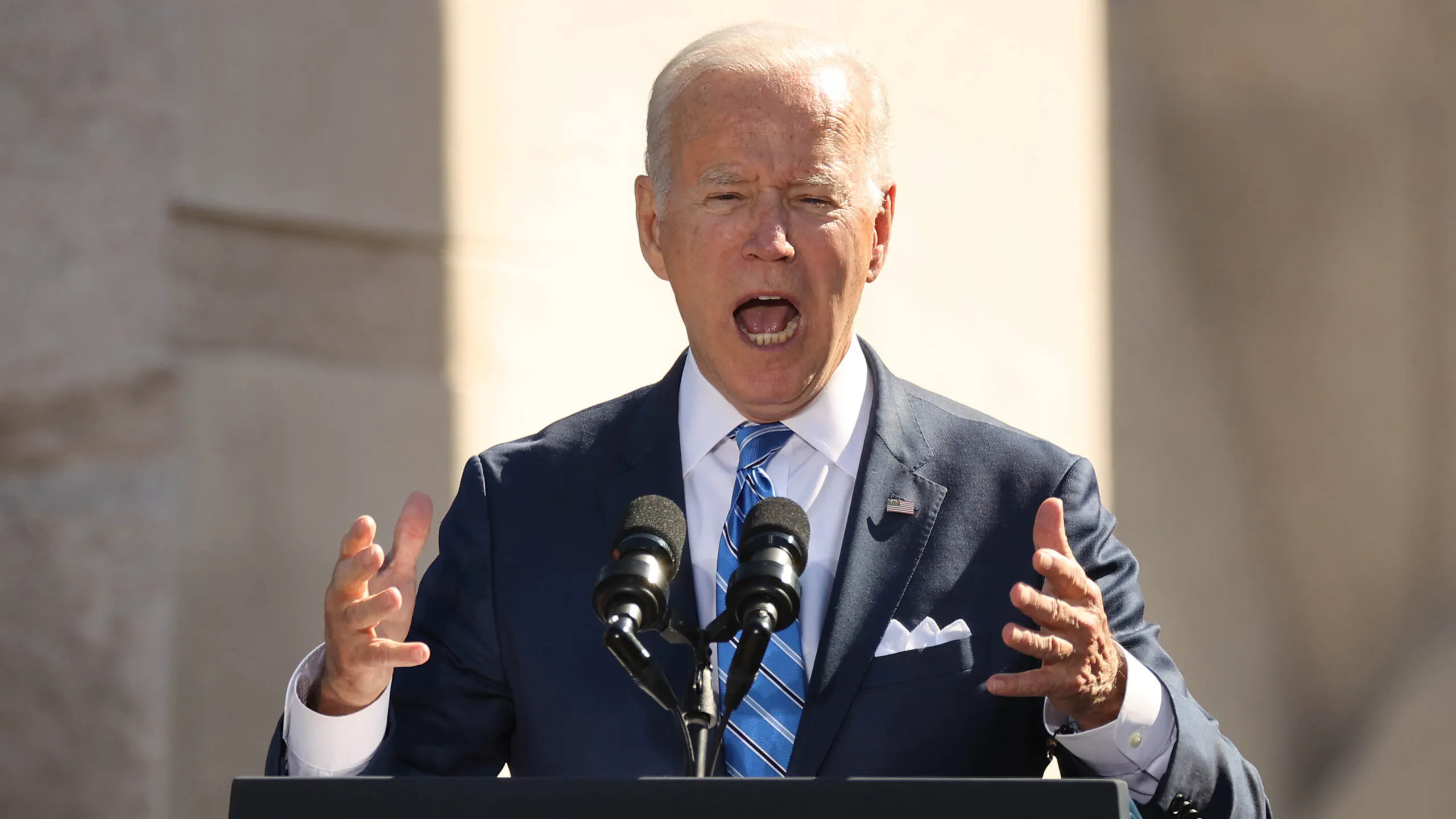 WATCH: Biden Appears To Mock Those Who Reject Vaccine Mandates Because They Believe In ‘Freedom’