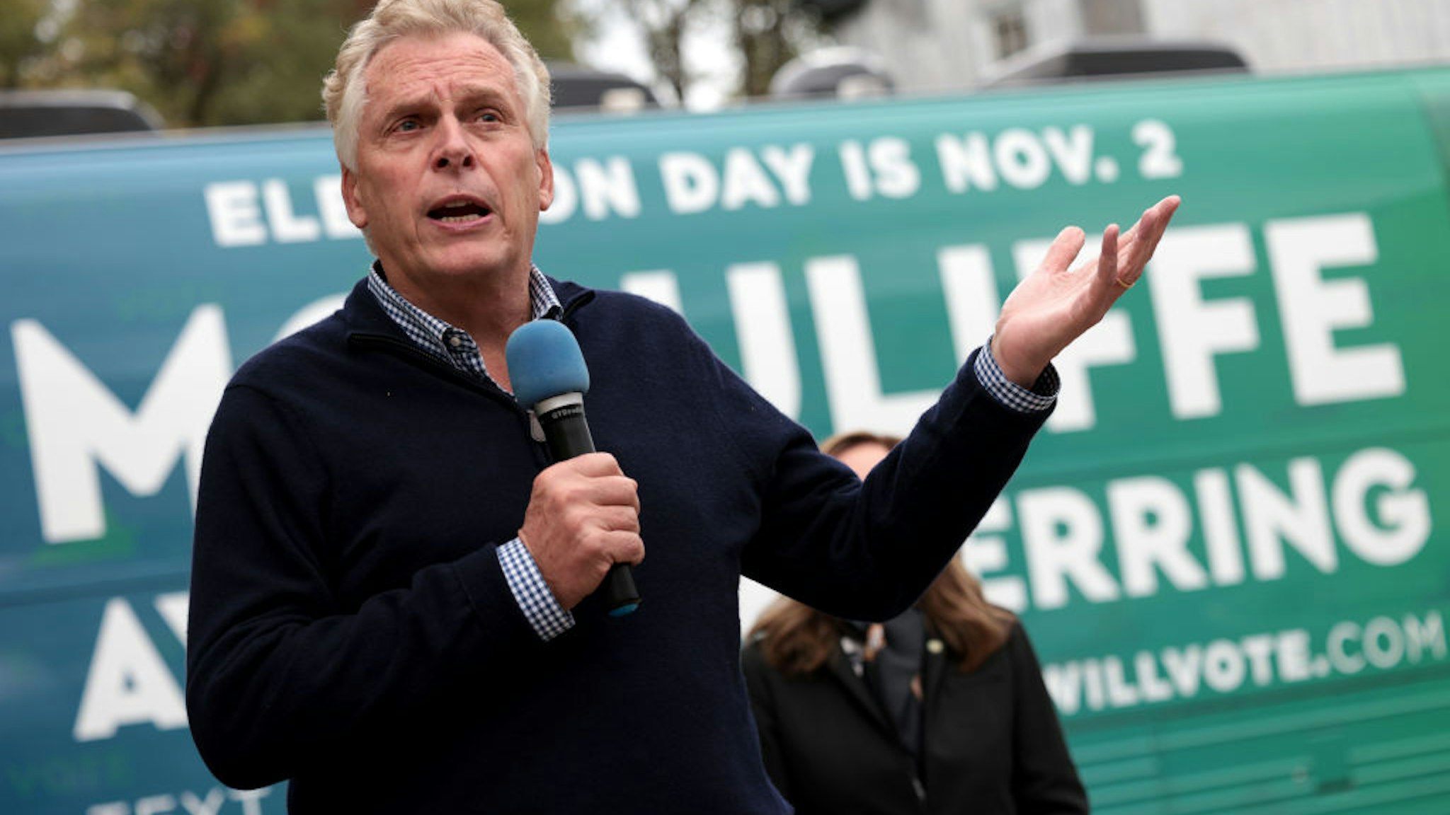 erry McAuliffe Continues Campaign For Governor Of Virginia