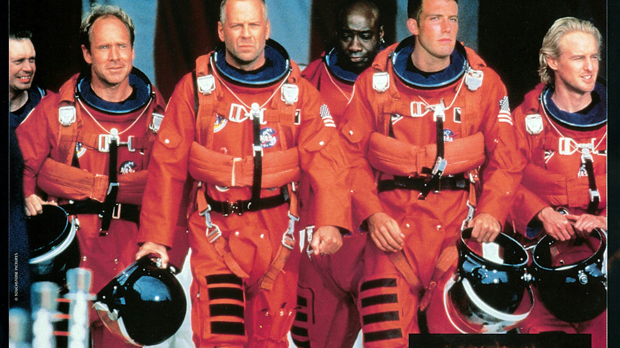 Bruce Willis And Ben Affleck In 'Armageddon'