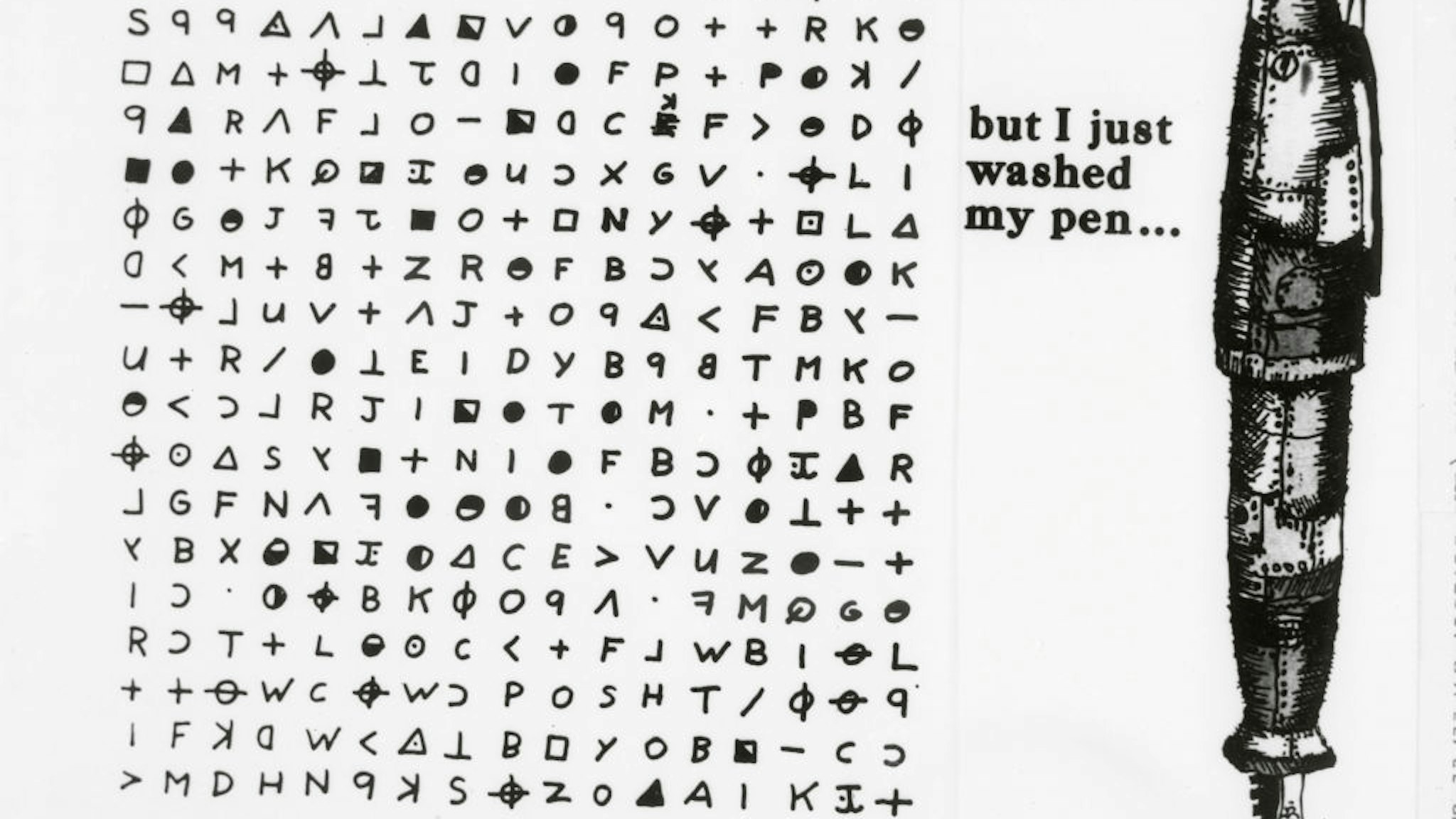 1/17/1969 - San Francisco, California: The "Zodiac" killer broke his silence Nov. 11 to boast in letters and cryptograms that he has now murdered seven persons. Two letters and a cryptogram were sent to the San Francisco Chronicle. Police believe the auth. (Photo by Bettmann/Corbis/Getty Images)