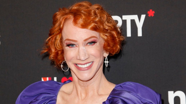 LOS ANGELES, CALIFORNIA - FEBRUARY 25: Kathy Griffin attends The Queerties 2020 Awards Reception at LA Liason on February 25, 2020 in Los Angeles, California. (Photo by Tibrina Hobson/Getty Images)