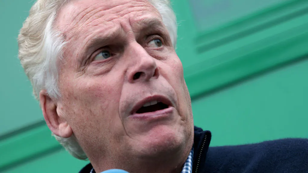 Youngkin Blames Dems For Tiki Torch Activists Outside Campaign Bus: ‘They Work For Terry McAuliffe’