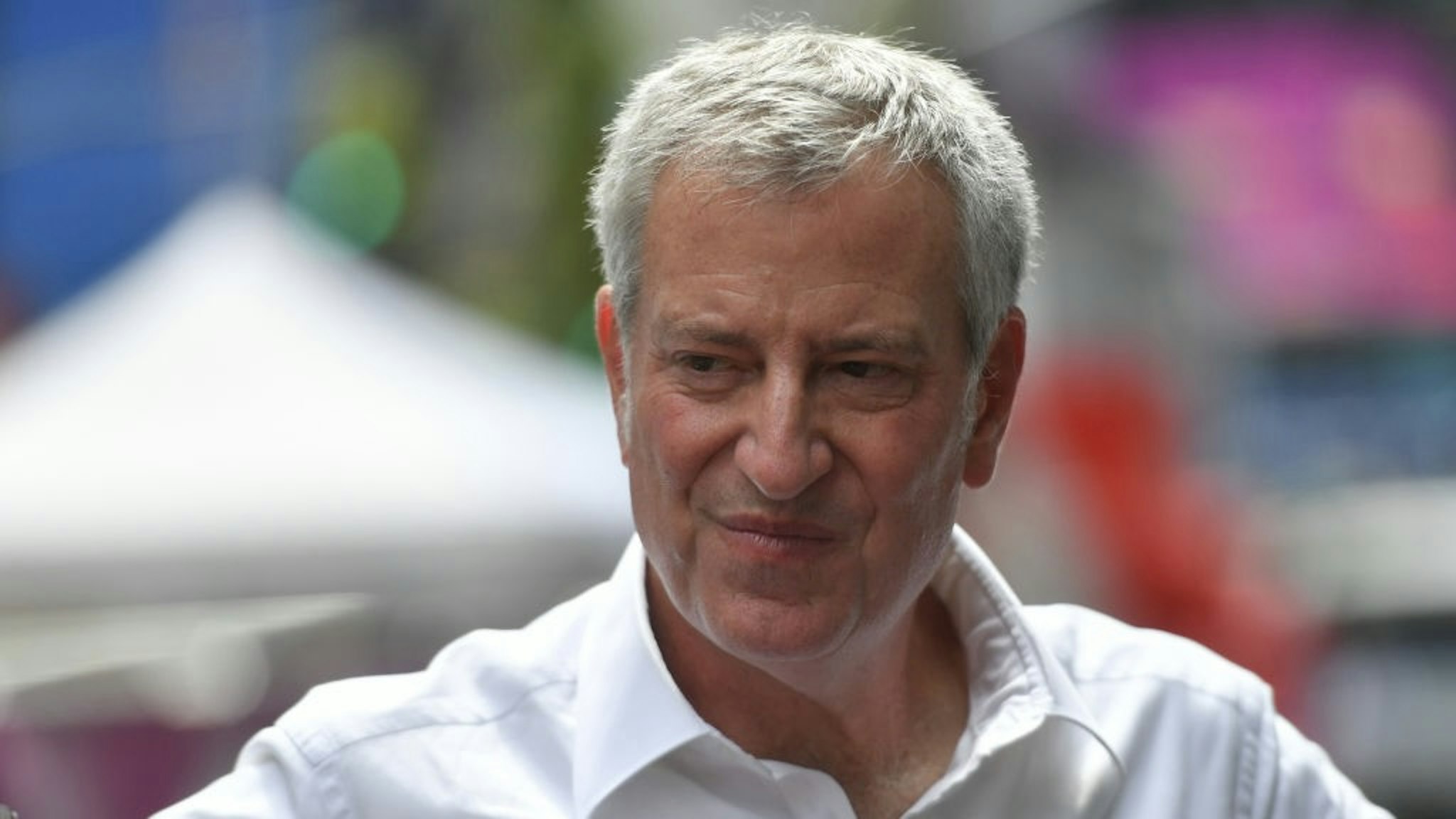 Celebrity Sightings in New York City - August 31, 2021 NEW YORK, NY - AUGUST 31: Bill de Blasio is seen on August 31, 2021 in New York City. (Photo by NDZ/Star Max/GC Images) NDZ/Star Max / Contributor