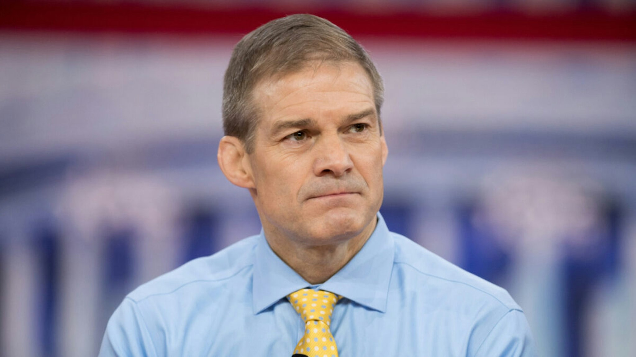 Representative Jim Jordan (R), Representative for Ohio's 4th congressional district, at the Conservative Political Action Conference (CPAC) sponsored by the American Conservative Union held at the Gaylord National Resort & Convention Center in Oxon Hill.